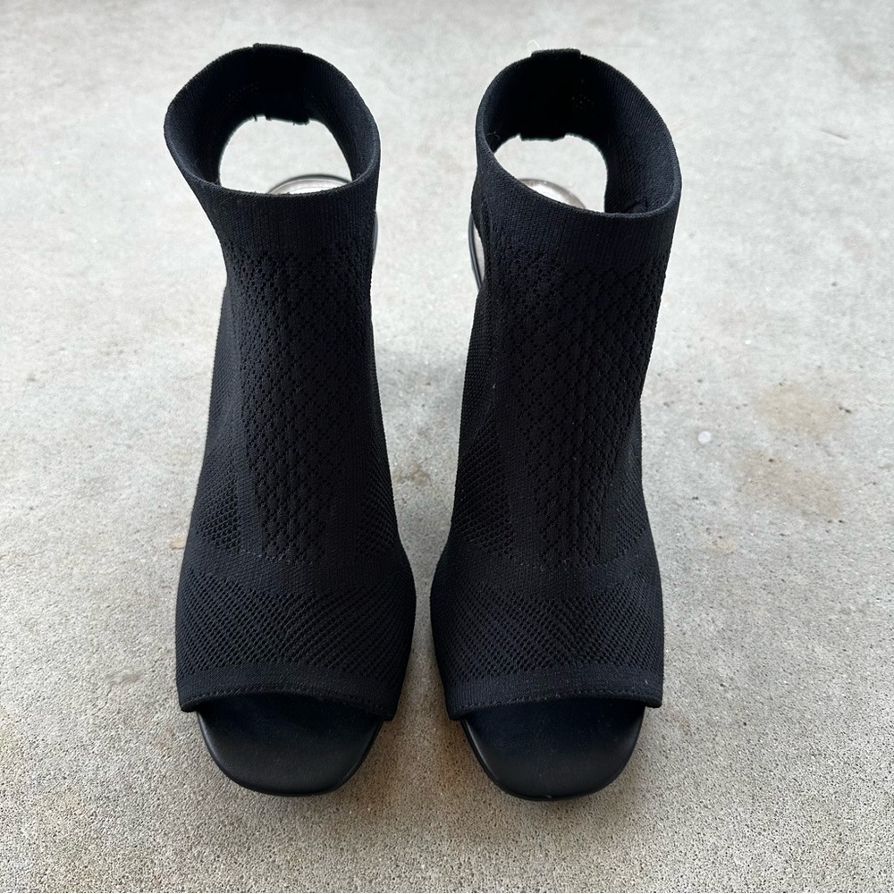 Impo Vonya Stretchy Knit Black Sandal Women’s Size 9 - Picture 3 of 10